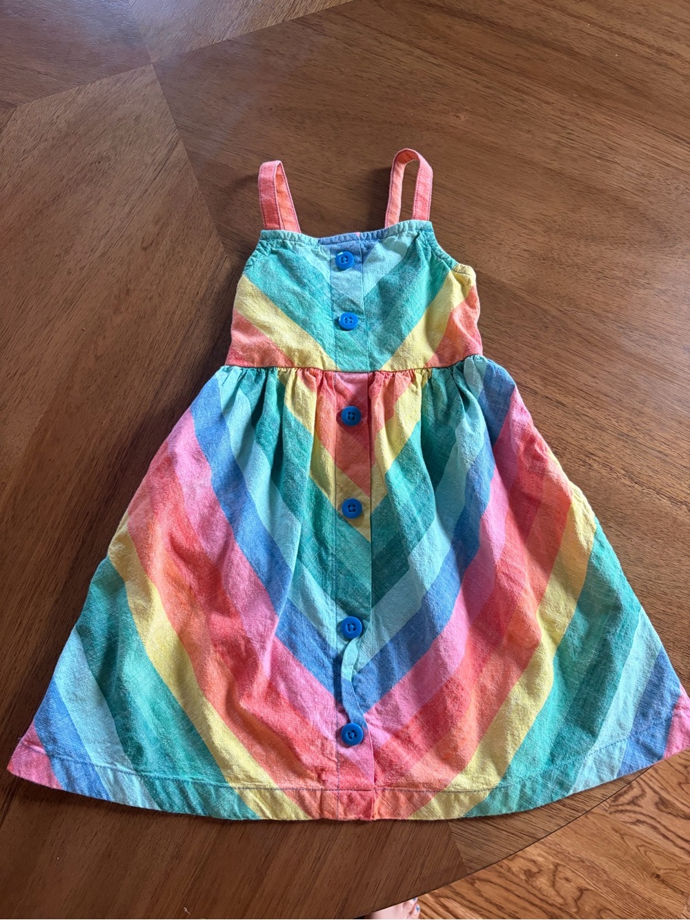 2T - Girls' Rainbow Stripe Sundress - Multicolor Hannah Andersson